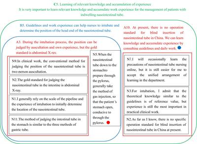 Qualitative study on the ability of neurological nurses to manage patients with indwelling gastrointestinal canal